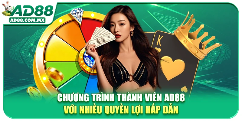 Chương trình thành viên AD88 với nhiều quyền lợi hấp dẫn
